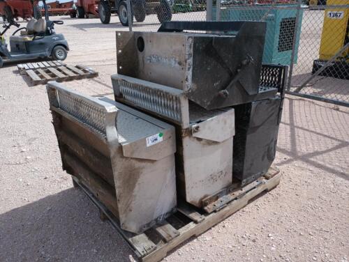 (3) Truck Tool Boxes, Battery Box