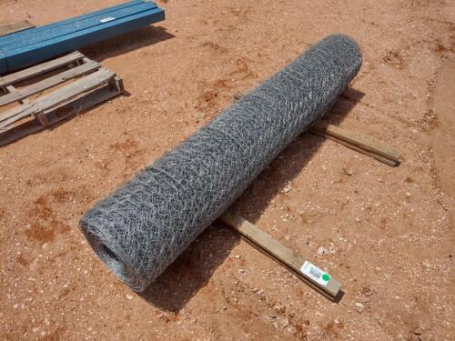 (1) Roll of Hex Mesh Wire