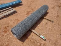 (1) Roll of Hex Mesh Wire