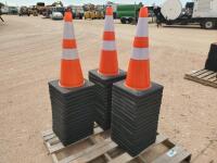 (50) Unused Safety Traffic Cones