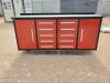 Unused Steelman 7Ft Work Bench w/ 10 Drawers 2 Cabinets - 5