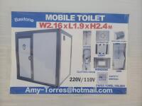 Unused Bastone Portable Toilet w/ Shower