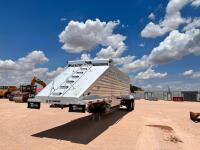 2007 Travis Aluminum Belly Dump Trailer