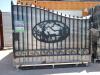 Unused Greatbear 20ft Gate with artwork ''DEER '' in the Middle Gate Frame - 2