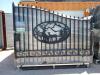 Unused Greatbear 20ft Gate with artwork ''DEER '' in the Middle Gate Frame - 2