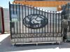 Unused Greatbear 20ft Gate with artwork ''DEER '' in the Middle Gate Frame - 2