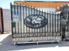 Unused Greatbear 20ft Gate with artwork ''DEER '' in the Middle Gate Frame - 2