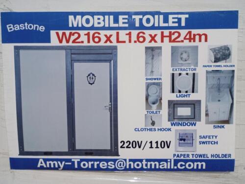 Unused Bastone Portable Toilet w/ Shower