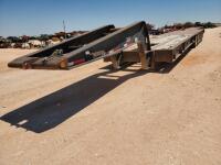 2012 Nuttall 5 Axle Lowboy Winch Trailer