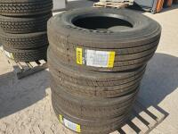 (4) Unused Truck Tires 295/75R22.5