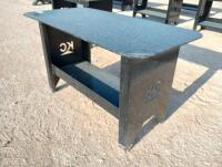 Unused KC 30" x 57" Welding Table w/ Shelf