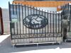 Unused Greatbear 20ft Gate with artwork ''DEER '' in the Middle Gate Frame - 2