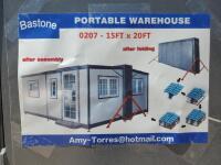 Unused Bastone 15FT x 20Ft Portable Warehouse