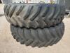 (2) John Deere Duals w/ Tires Size: 18.4 R 42 - 3