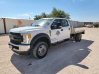 2017 Ford F-550 XL Flatbed Pickup