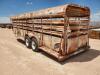 Shop Made Gooseneck Livestock Trailer - 2