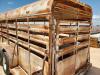 Shop Made Gooseneck Livestock Trailer - 16