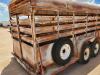 Shop Made Gooseneck Livestock Trailer - 19