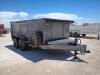 Unused 2024 Puma 14Ft Dump Trailer - 7