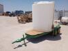 Shop Made Trailer w/900 Gallon Storage Tank