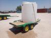 Shop Made Trailer w/900 Gallon Storage Tank - 4