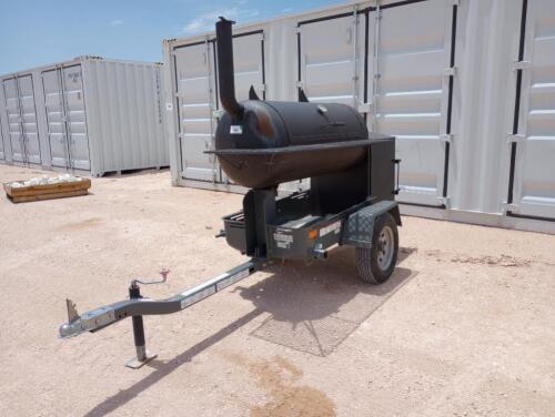 Shop Made BBQ Smoker Trailer