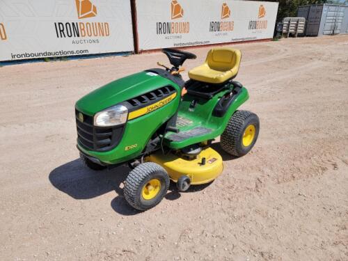 John Deere E100 Riding Mower