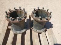 (2) 15" Tractor Wheel Spacers