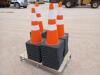 (50) Unused Safety Traffic Cones