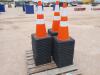 (50) Unused Safety Traffic Cones