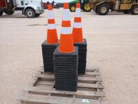 (50) Unused Safety Traffic Cones