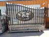 Unused Greatbear 20ft Gate with artwork ''DEER '' in the Middle Gate Frame - 2