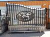 Unused Greatbear 20ft Gate with artwork ''DEER '' in the Middle Gate Frame - 2