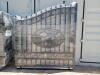 Unused Greatbear 14ft Iron Gate with artwork ''DEER '' in the Middle Gate Frame - 2