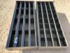 (2) Unused 4Ft Metal Bolt Bins (1) w/32 Bins, (1) w/ 16 Bins - 2