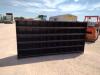 Unused 10Ft (50 Bin) Metal Bolt Bin - 2