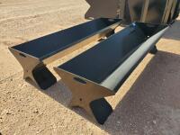 (2) Unused Heavy Duty 90" Cattle Feeders