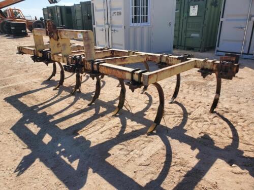 13Ft Chisel Plow, Double Row, 3 Pt Hitch