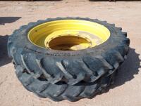 (2) John Deere Wheels w/Tires 380/90 R 54