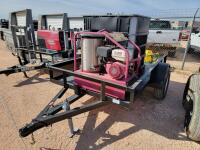 Single Axle Pressure Washer Trailer