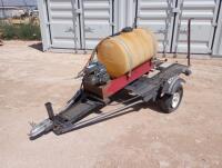 Sprayer Trailer w/50 Gallon Tank