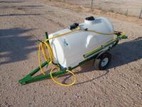 Unused 52 Gallon Tank Tow-Behind Trailer Boom Broadcast and Spot Sprayer