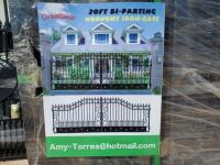 Unused Greatbear 20ft Wrought Iron Gate