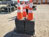 (50) Unused Safety Traffic Cones - 2