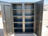 Unused 2 Door Storage Cabinet - 7