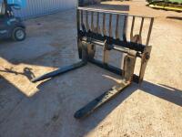 Telehandler Fork Attachment w/ 47" Forks