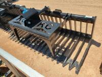 Unused KC 76" Skeleton Grapple Bucket (Skid Steer Attachment)