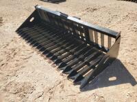 Unused 84'' Rock Bucket w/Bolt on Side Plates