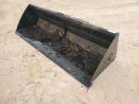 Unused DE-AX 84'' Skid Steer Bucket