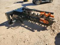 Unused Mower King ECSSCT72 Trencher (Skid Steer Attachment)